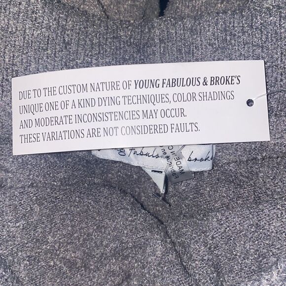 ✨ Young Fabulous & Broke Fuzzy Jogger Sweatpants✨ - Picture 7 of 8